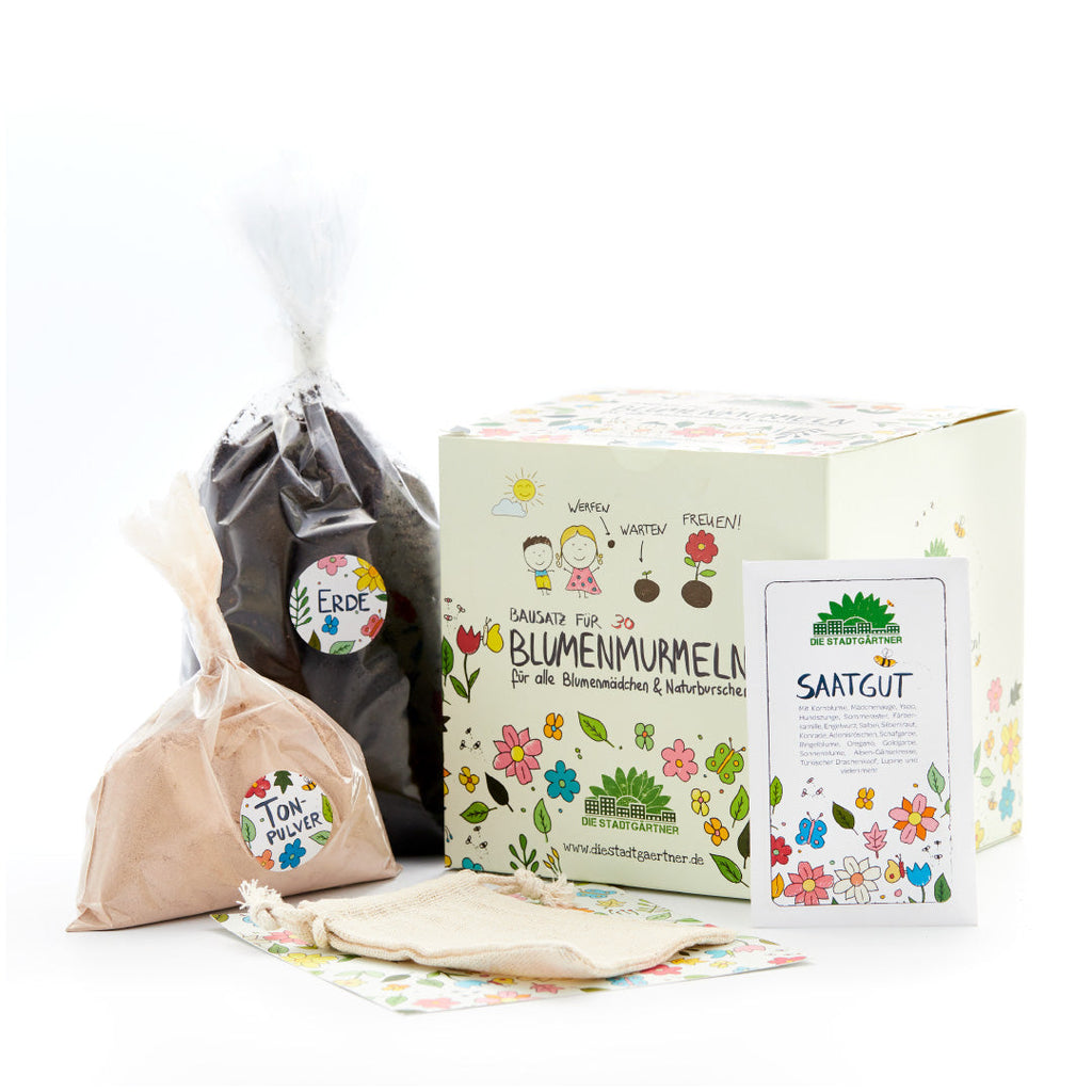 DIY Blumenmurmeln-Bausatz
