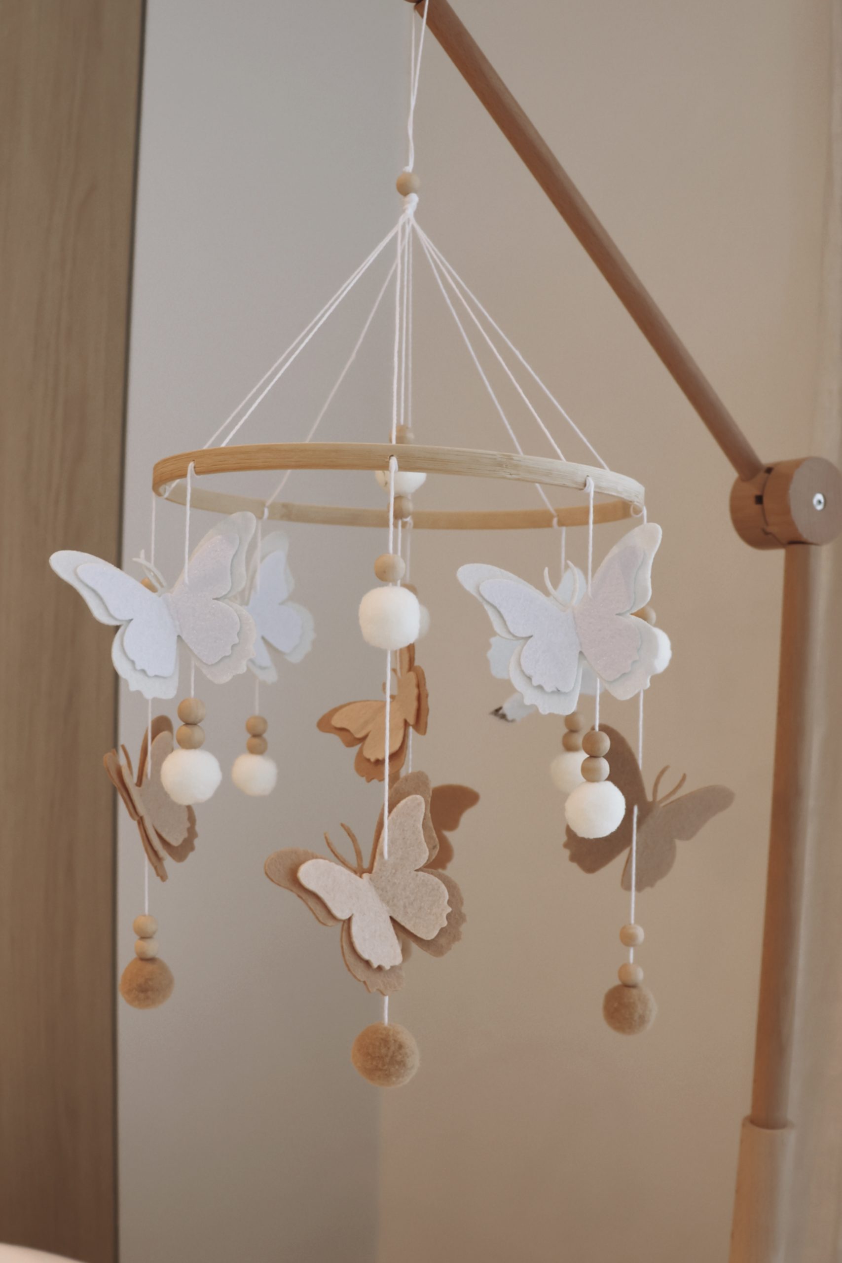 Handmade Butterfly babymobile-0