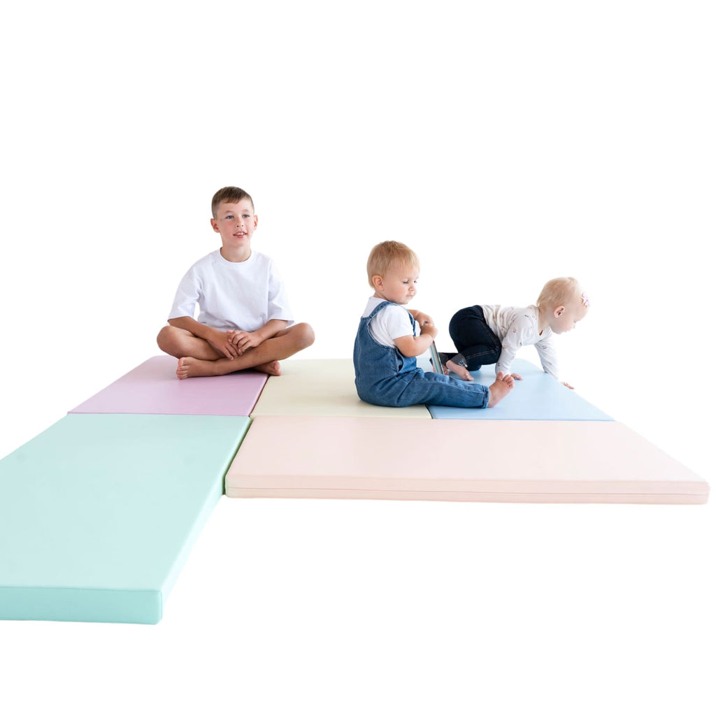 Sicherheits- & Komfort Matten-Set 5-teilig für Klettergerüst – KinderGlück