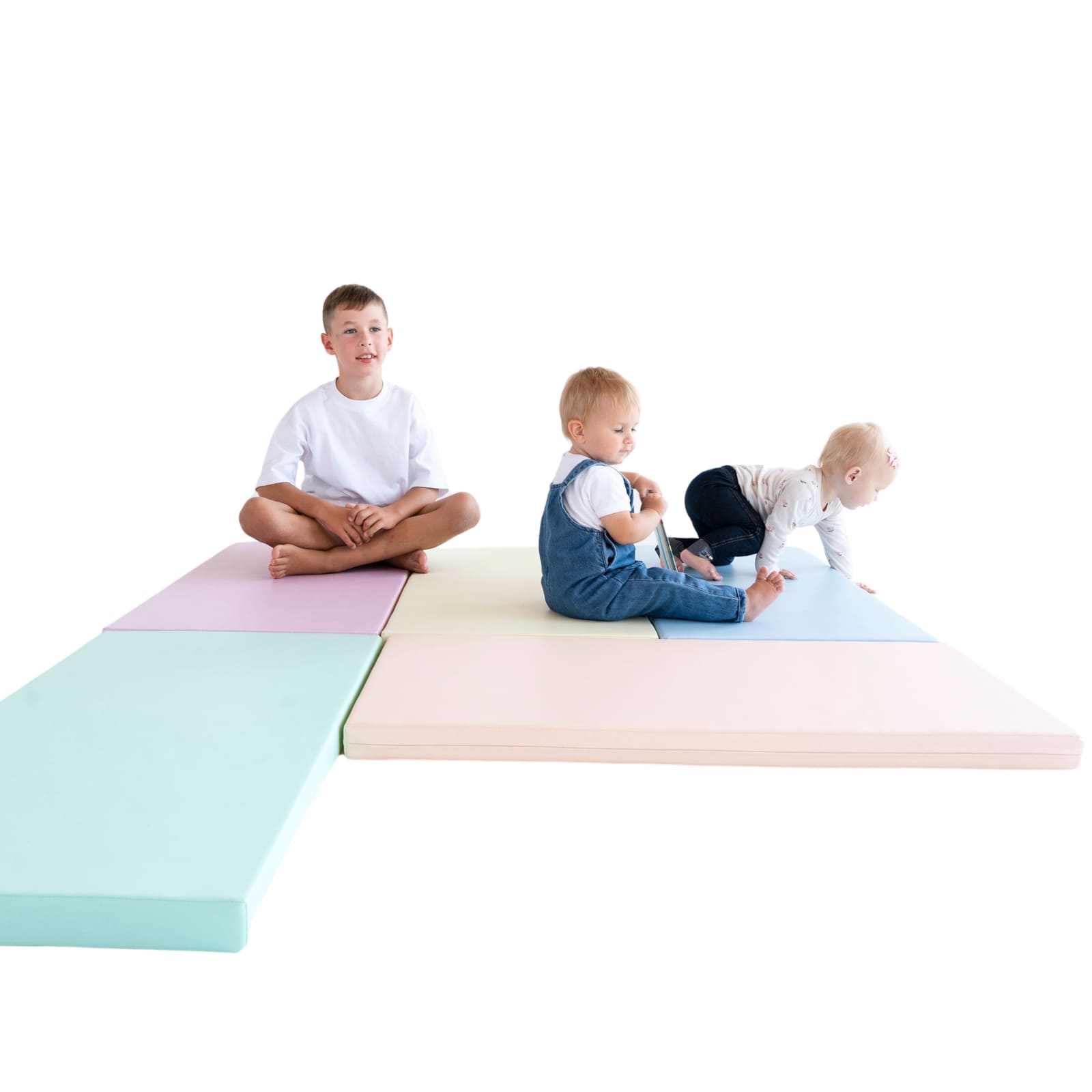 Sicherheits- & Komfort Matten-Set 5-teilig für Klettergerüst – KinderGlück