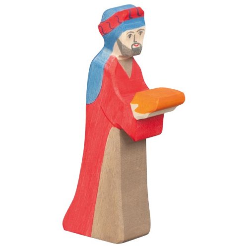 HOLZTIGER Caspar als Krippenfigur