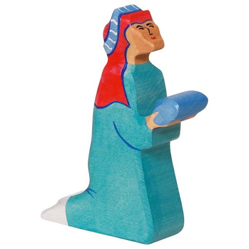 HOLZTIGER Balthasar als Krippenfigur