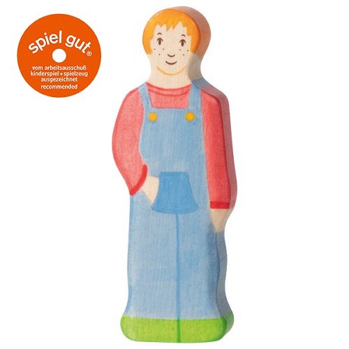 HOLZTIGER Sohn als Bauernhoffigur