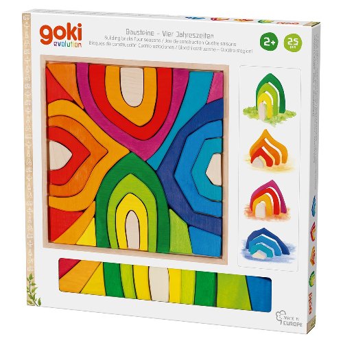 Bausteine Vier Jahreszeiten von goki im Spiel