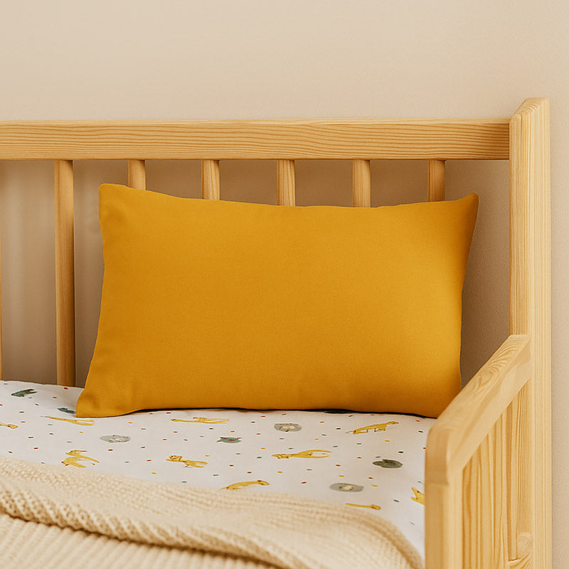 Coussin en coton bio bebe papate miel honey gots-3