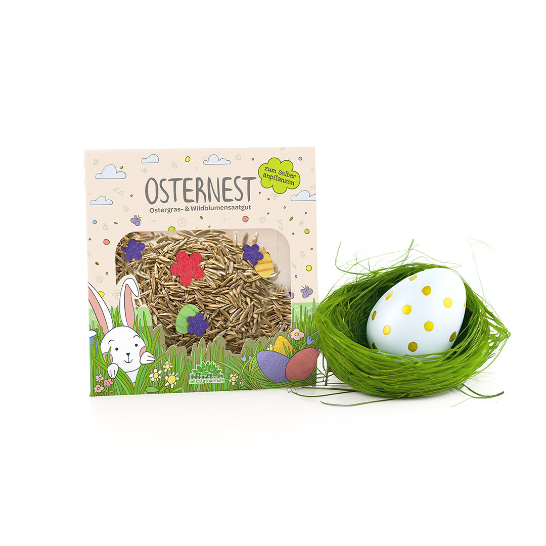 Buntes Ostergraskonfetti