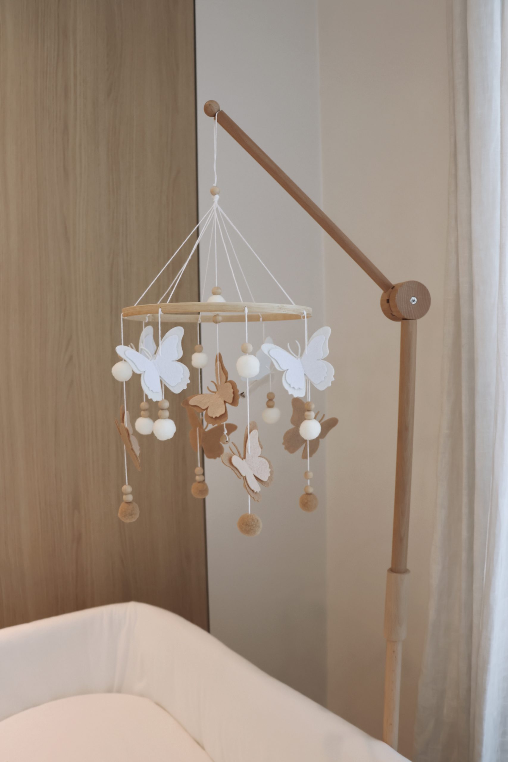 Handmade Butterfly babymobile-3