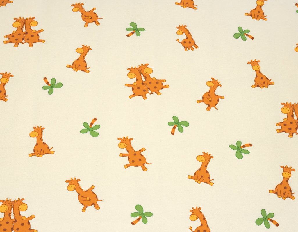 Bio Edel-Biber Kinderbettwäsche Giraffe Cotonea Muster