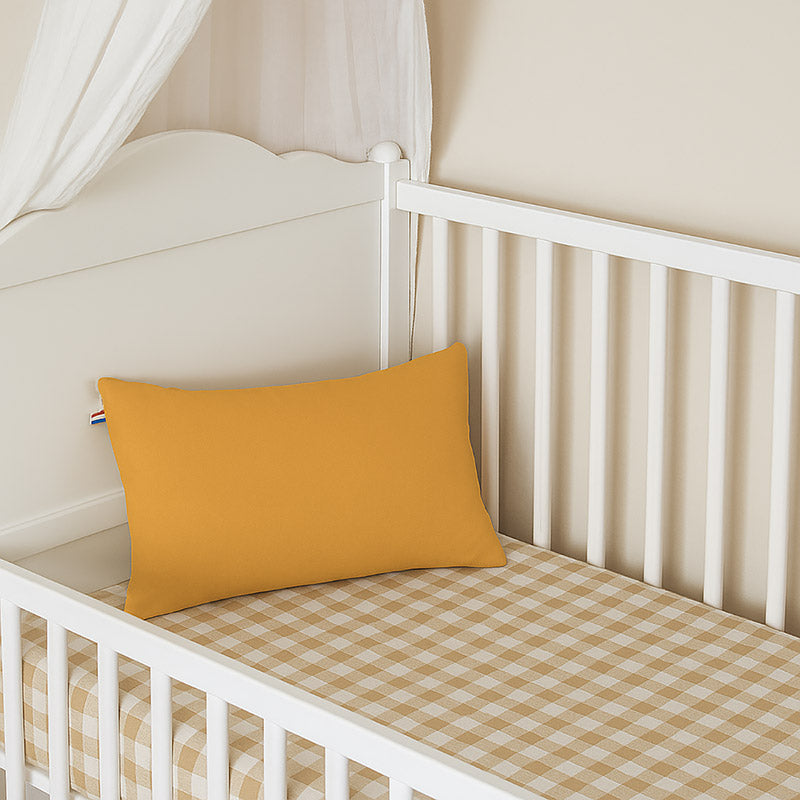 coussin gaze coton honey papate bio beige-2