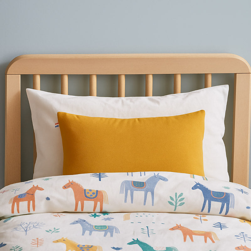 coussin gaze coton honey papate bio-1