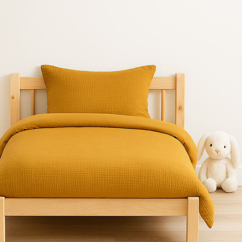 housse de couette en coton bio honey biologique enfant-2
