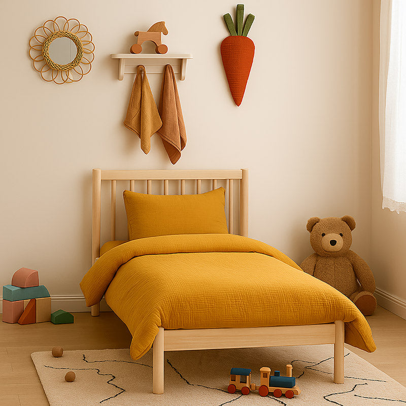 housse de couette en coton bio honey biologique bebe-1
