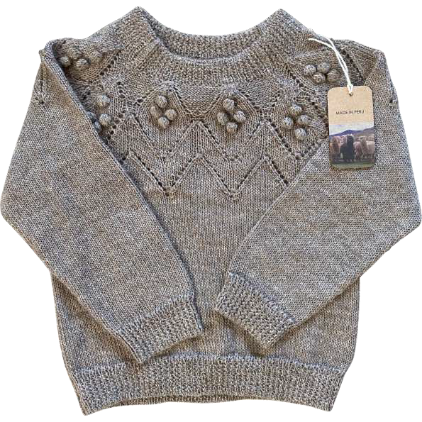 Sweater Louise | My Alpaca Copenhagen – Natur/Beige