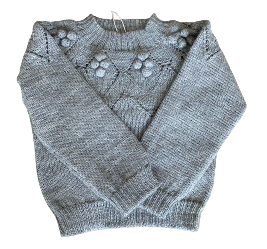 Sweater Louise | My Alpaca Copenhagen – Hellgrau