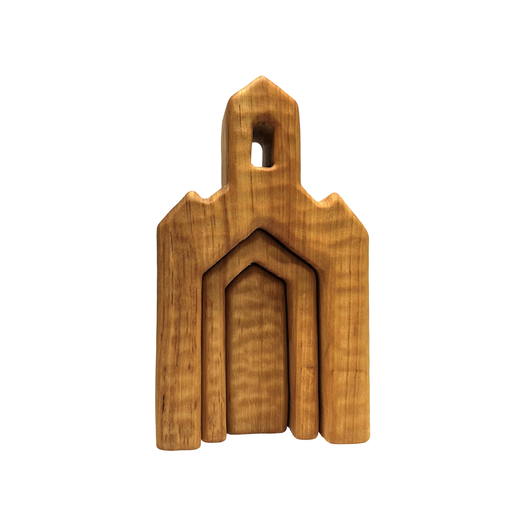 Kathedrale 3-tlg. – Holzspielzeug aus Erlenholz