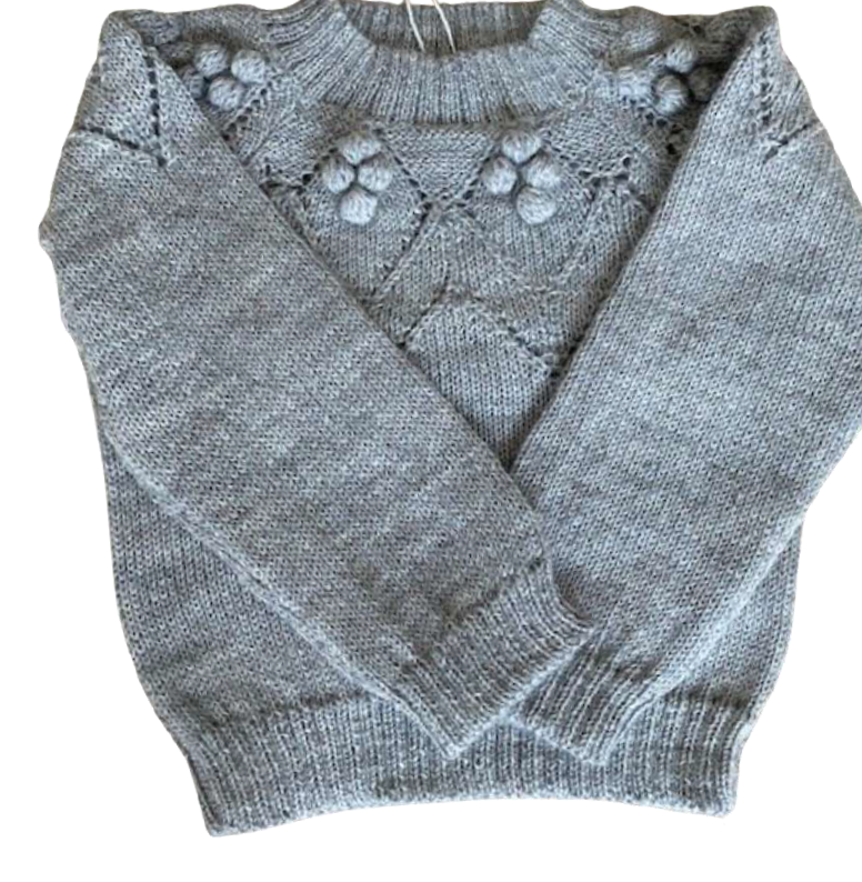 Sweater Louise | My Alpaca Copenhagen – Grau
