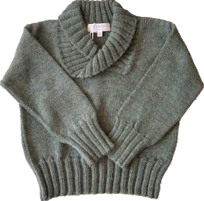 Sweater Charlie My Alpaca Copenhagen – Grün