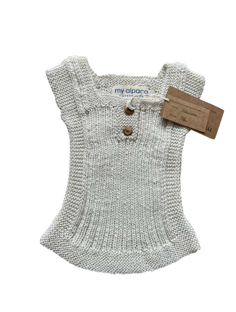 Rico Weste Natural – My Alpaca Copenhagen