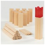 Outdoor Spielesammlung – 4 Holzspiele im Set