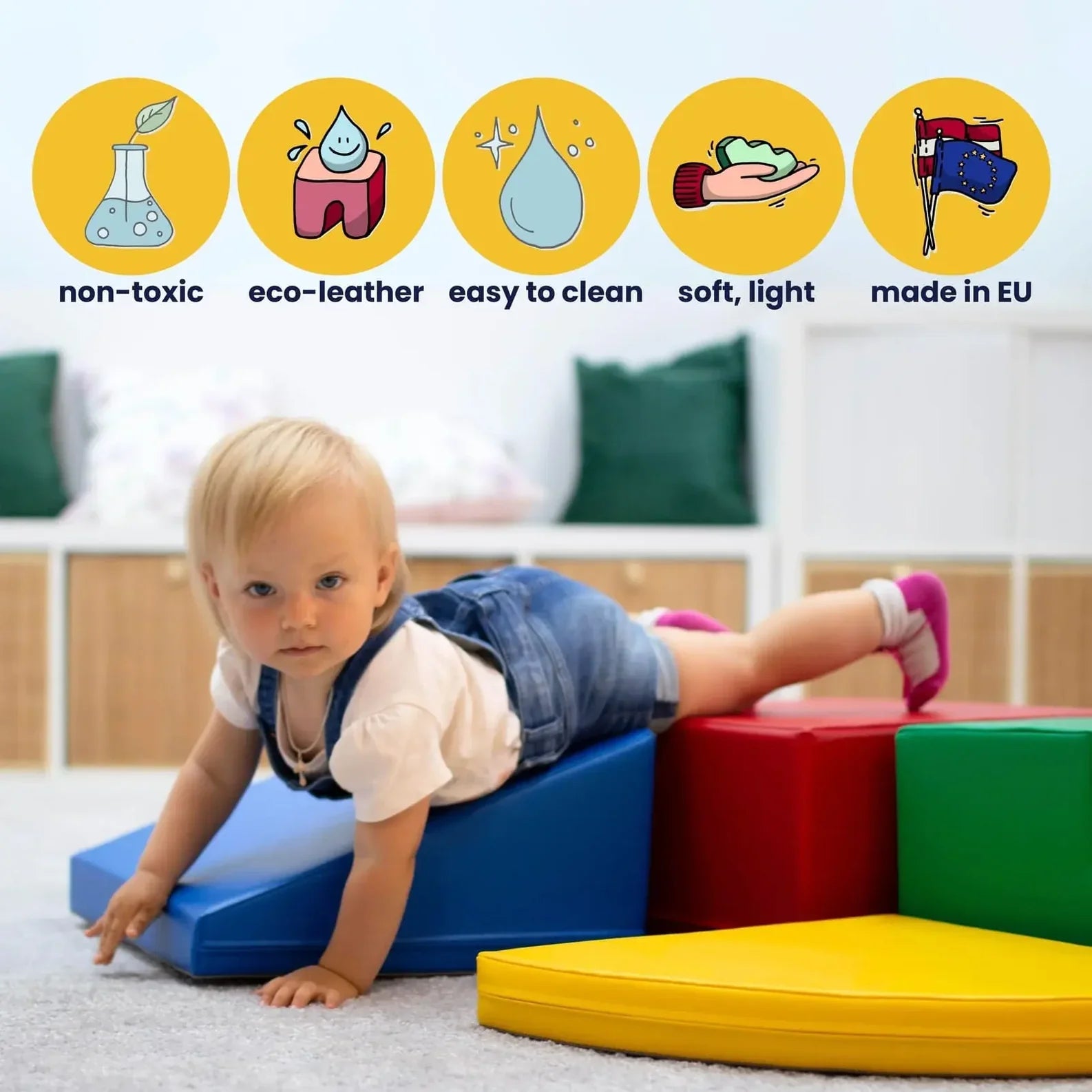Softplay-Aktivitätsset Abenteurer für Kleinkinder – KinderGlück