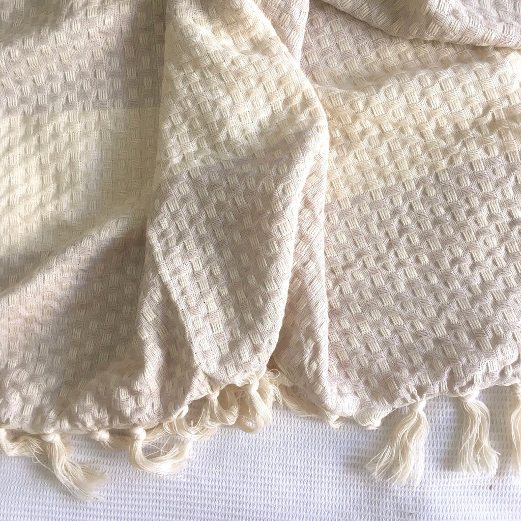 Handgewebte Decke Istanbul aus natürlichen Materialien – KinderGlück