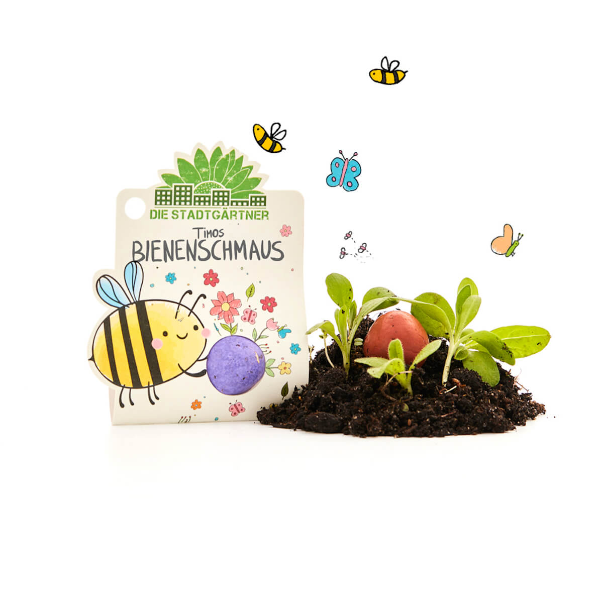 1 Blumenmurmel "Timos Bienenschmaus"